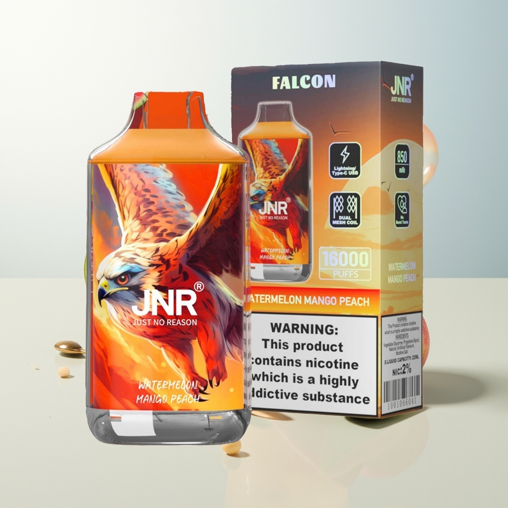 JNR Falcon 16000 Puffs Jednokratna Vape Lubenica Marelica (22ml)