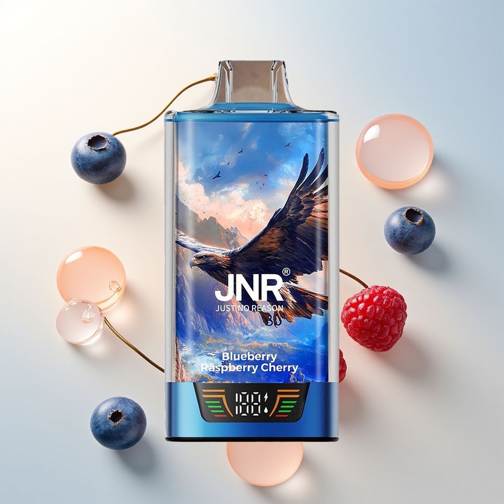 JNR Falcon Pro 28000 28000 Puffs 5 Nikotina Borovnica Malina Trešnja Smart Display