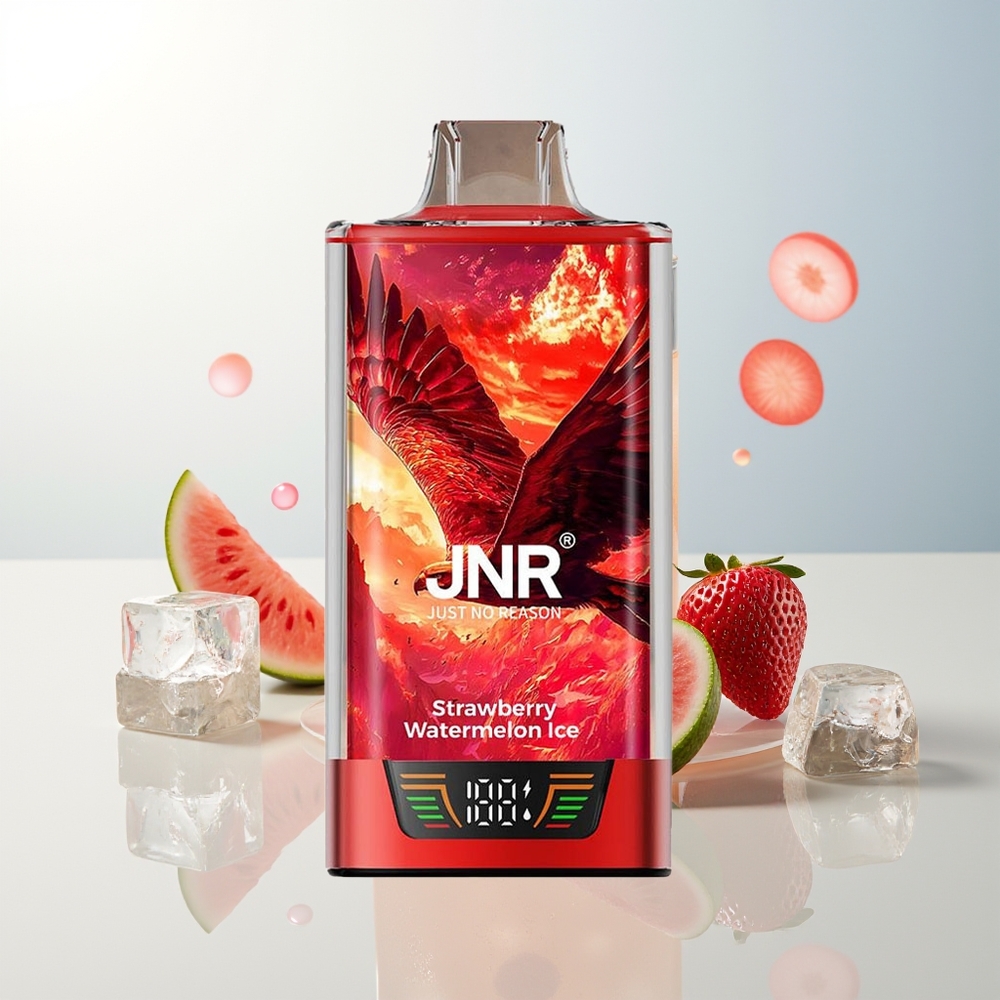 JNR Falcon Pro 28000 30ml 5 Jednokratna Vape Jagoda Lubenica Led
