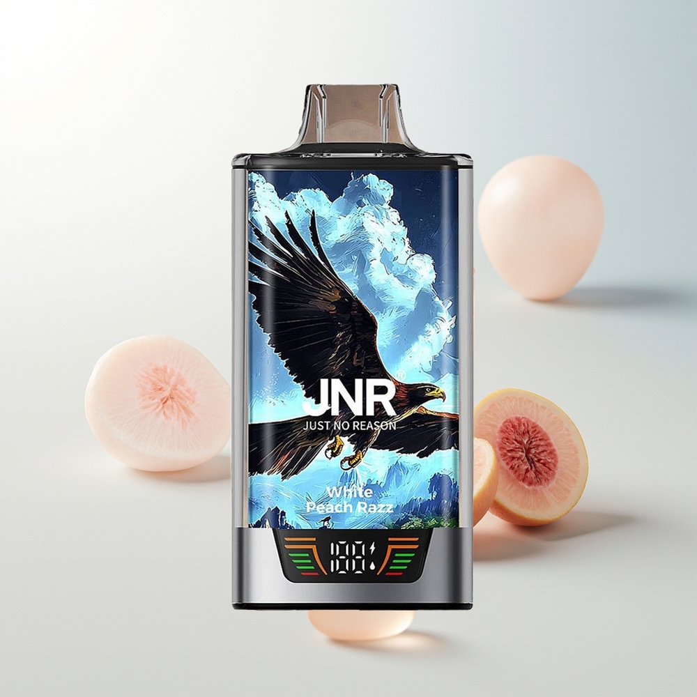 JNR Falcon Pro 28000 Jednokratna Vape Bijeli Breskva Razz 30ml 950mAh