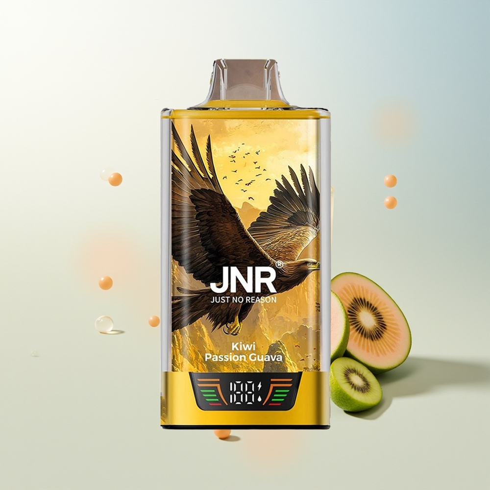 JNR Falcon Pro 28000 Jednokratna Vape Kiwi Pasija Guava 30ml 5 Nicotine