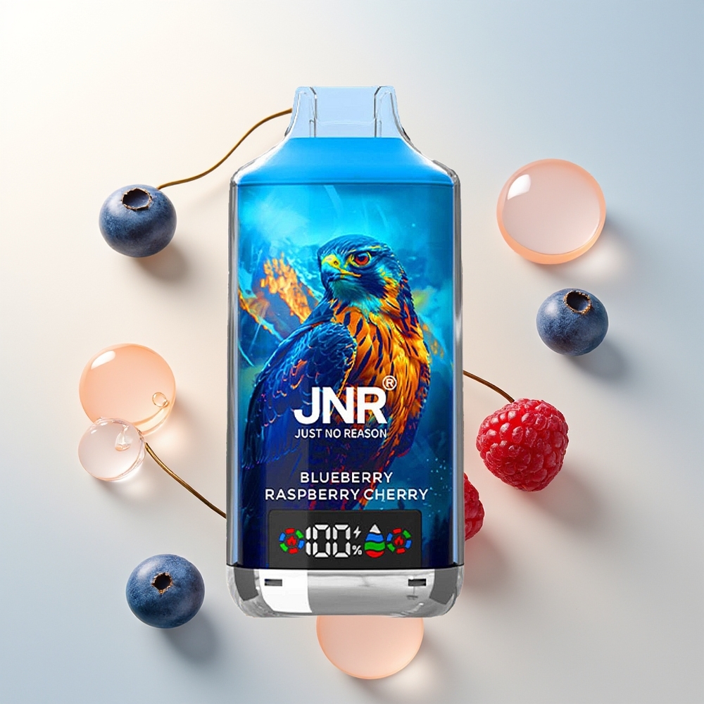 JNR Falcon X 18000 Puffs Jednokratna Vape Borovnica Malina Trešnja 750mAh Type-C