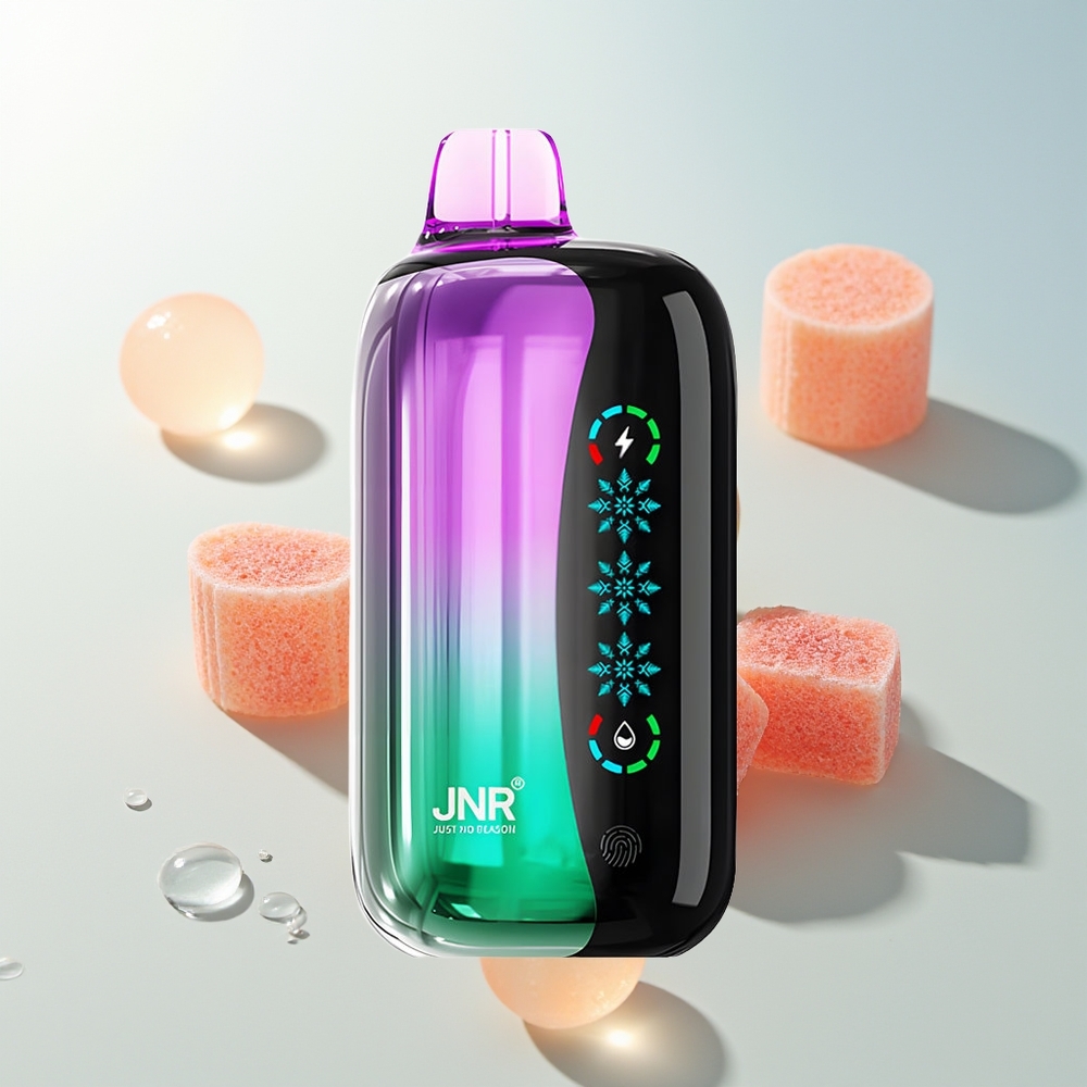JNR Flex Ice 21000 Pufova Jednokratna Vape Višnja Žele Bombice s Prilagodljivim Ice i Touch Screen