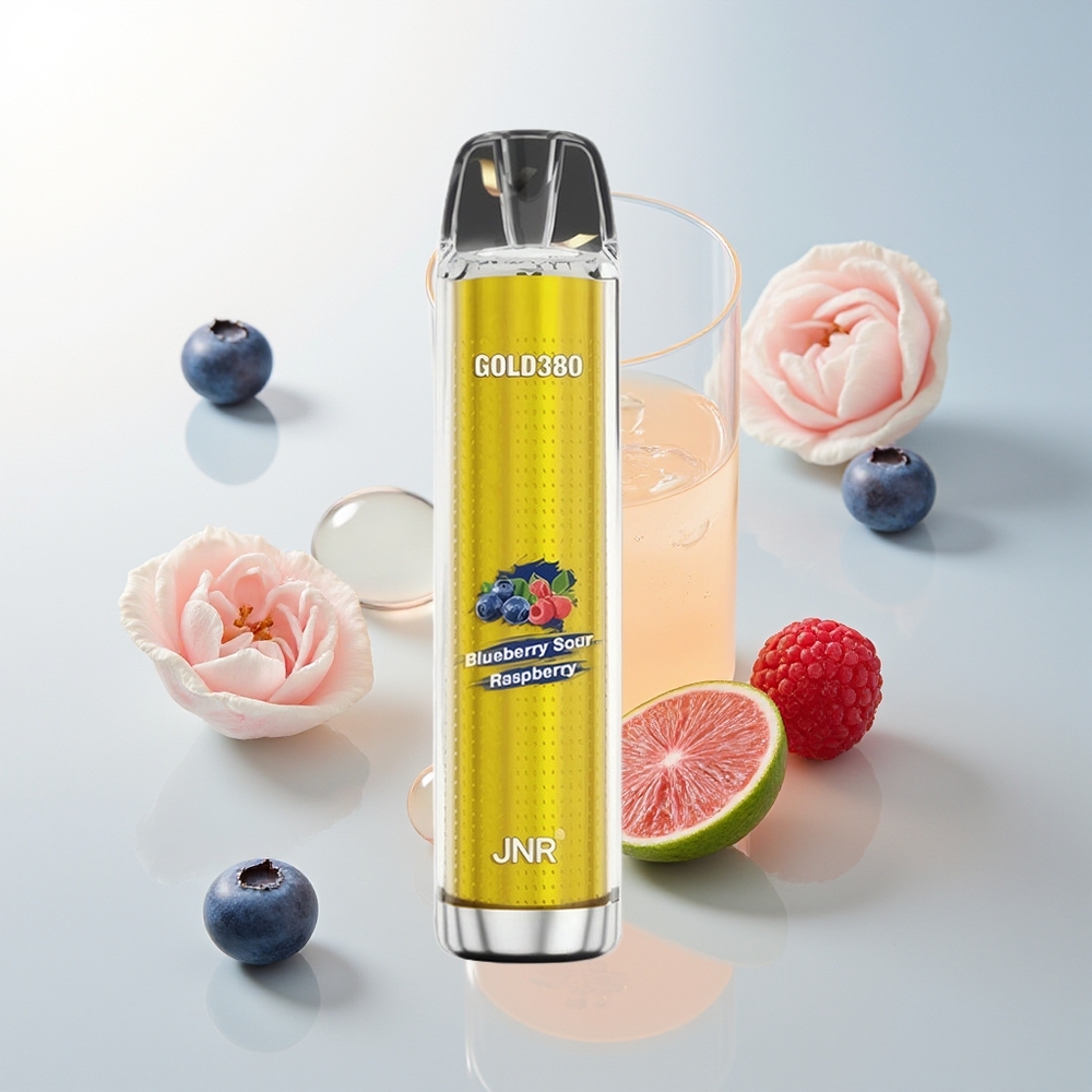 JNR Glod380 6000 Puffova Jednokratna Vape Borovnica Kisela Malina 1500mAh 10ohm
