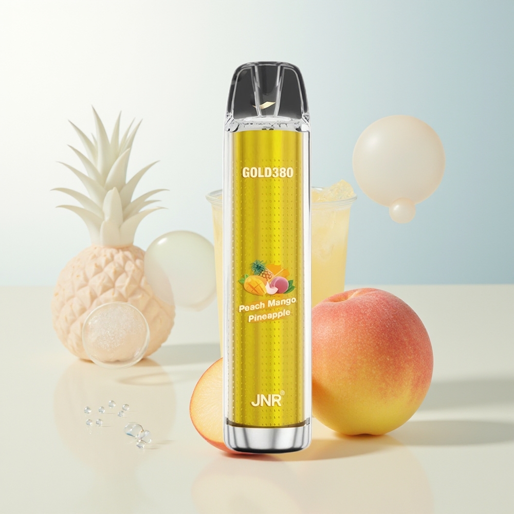 JNR Glod380 6000 Puffs Baterija 1500mAh Breskva Mango Ananas
