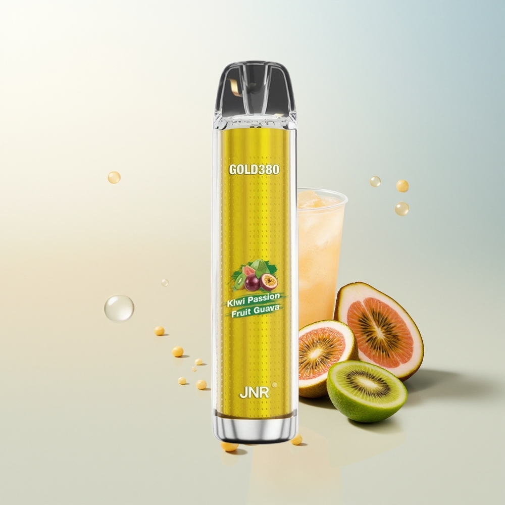 JNR Glod380 6000 Puffs Jednokratna Vape Kiwi Mango Guava 13ml 5