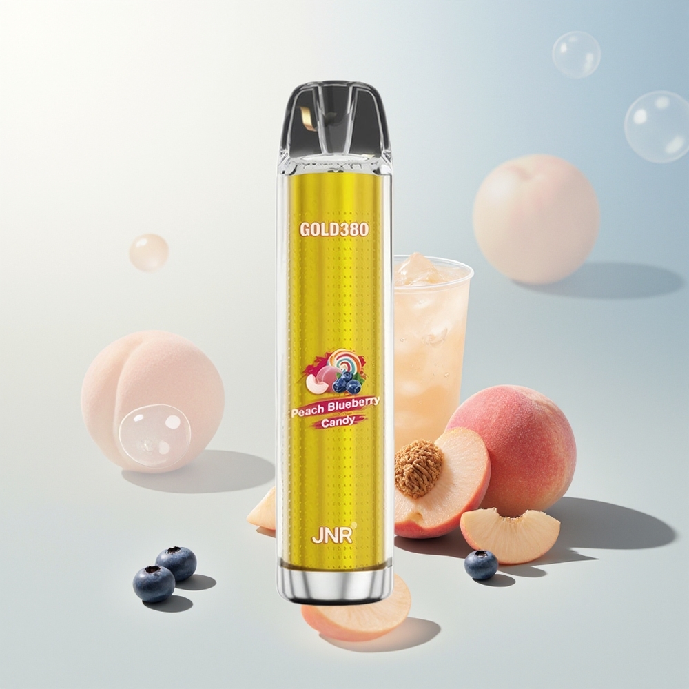 JNR Glod380 6000 Pufova Jednokratna Vape Breskva Borovnica 1500mAh 13ml