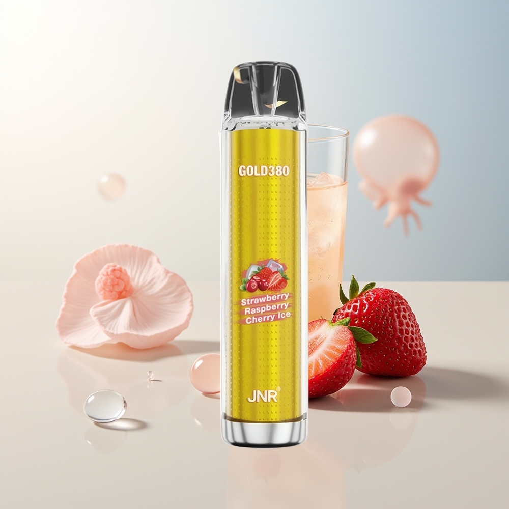 JNR Glod380 6000 Puhova Jednokratna Vape Jagoda Malina 1500mAh