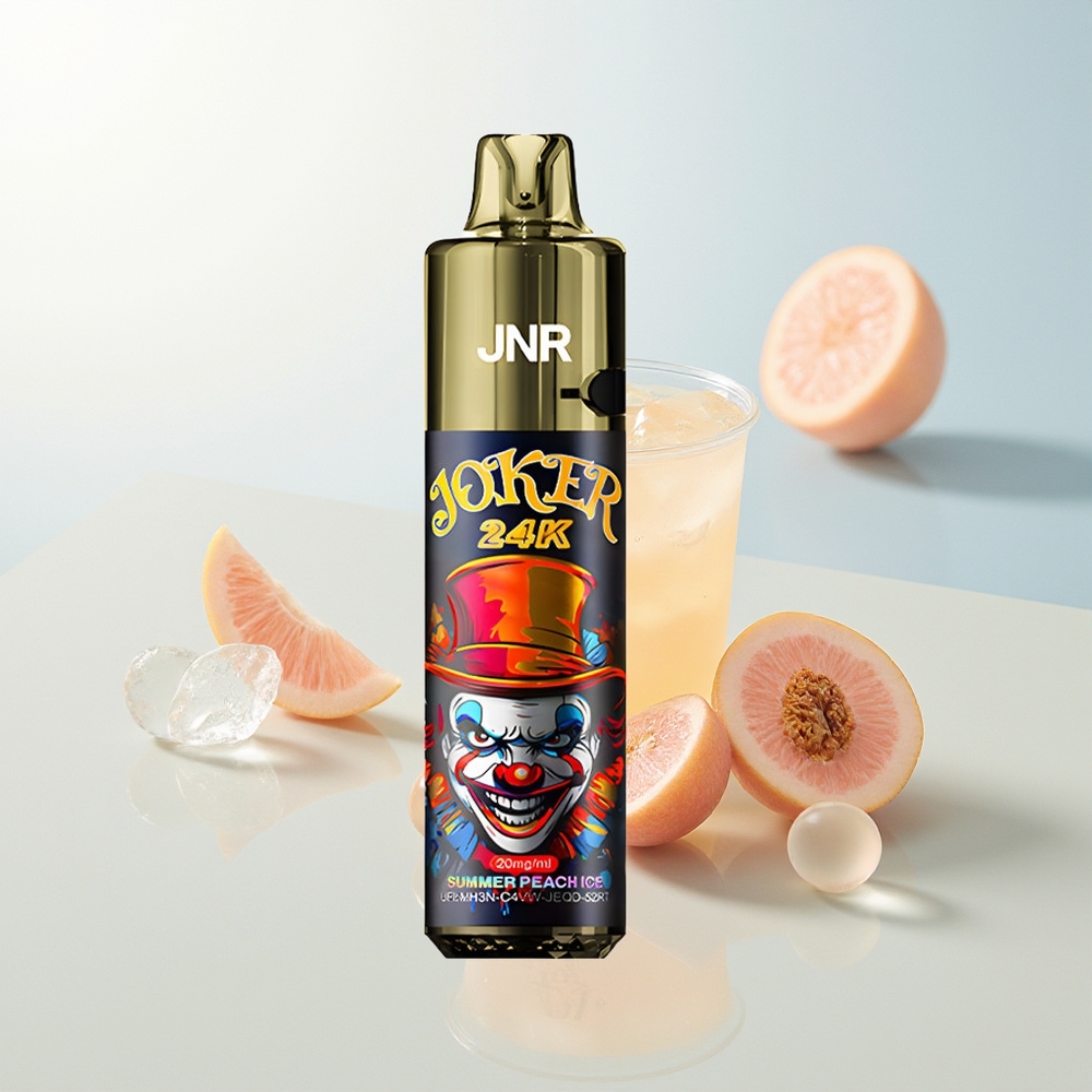 JNR Joker 24000 Puff Ljetna Breskva Led + 2 Nikotina + 800mAh Baterija