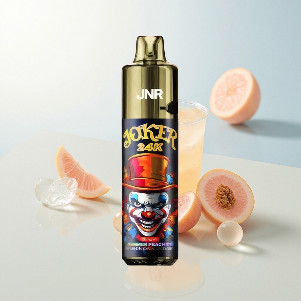 JNR Joker 24000 Puff Ljetna Breskva Led + 2 Nikotina + 800mAh Baterija