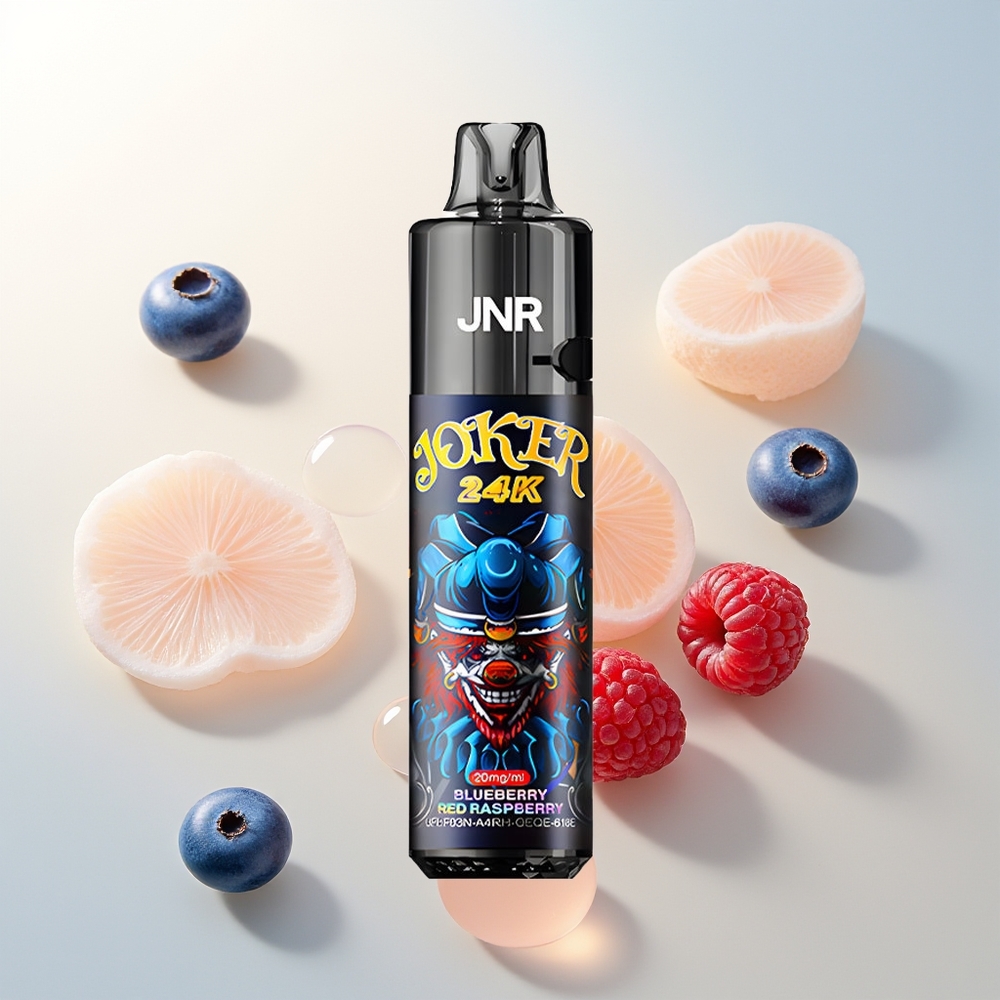 JNR Joker 24000 Puffova Jednokratna Vape Borovnica Crvena Malina + 800mAh + 2 Nikotina