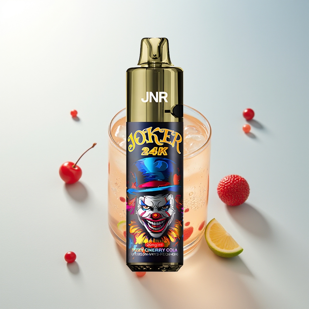 JNR Joker 24000 Puffs Gazirana Trešnja-Cola Refillable Pod 2 Nikotin