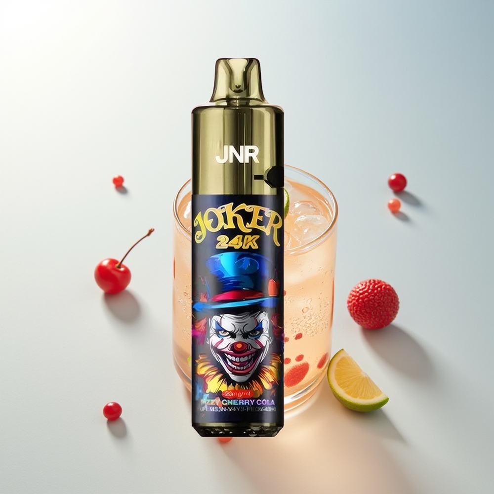 JNR Joker 24000 Puffs Gazirana Trešnja-Cola Refillable Pod 2 Nikotin