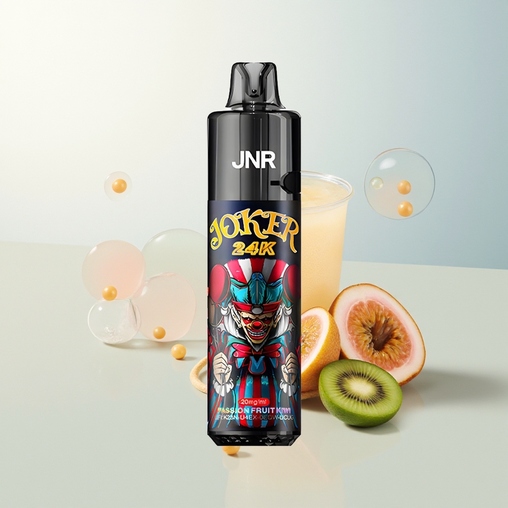 JNR Joker 24000 Puffs Jednokratna Vape Passionska Voće Kivi Refillable Pod 2 Nikotina