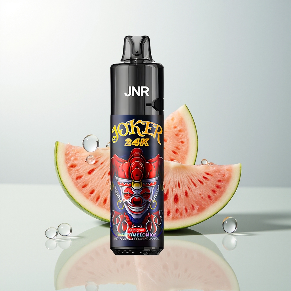 JNR Joker 24000 Pusti Jednokratna Vape Lubenica Led + 800mAh Baterija + 2 Nikotina