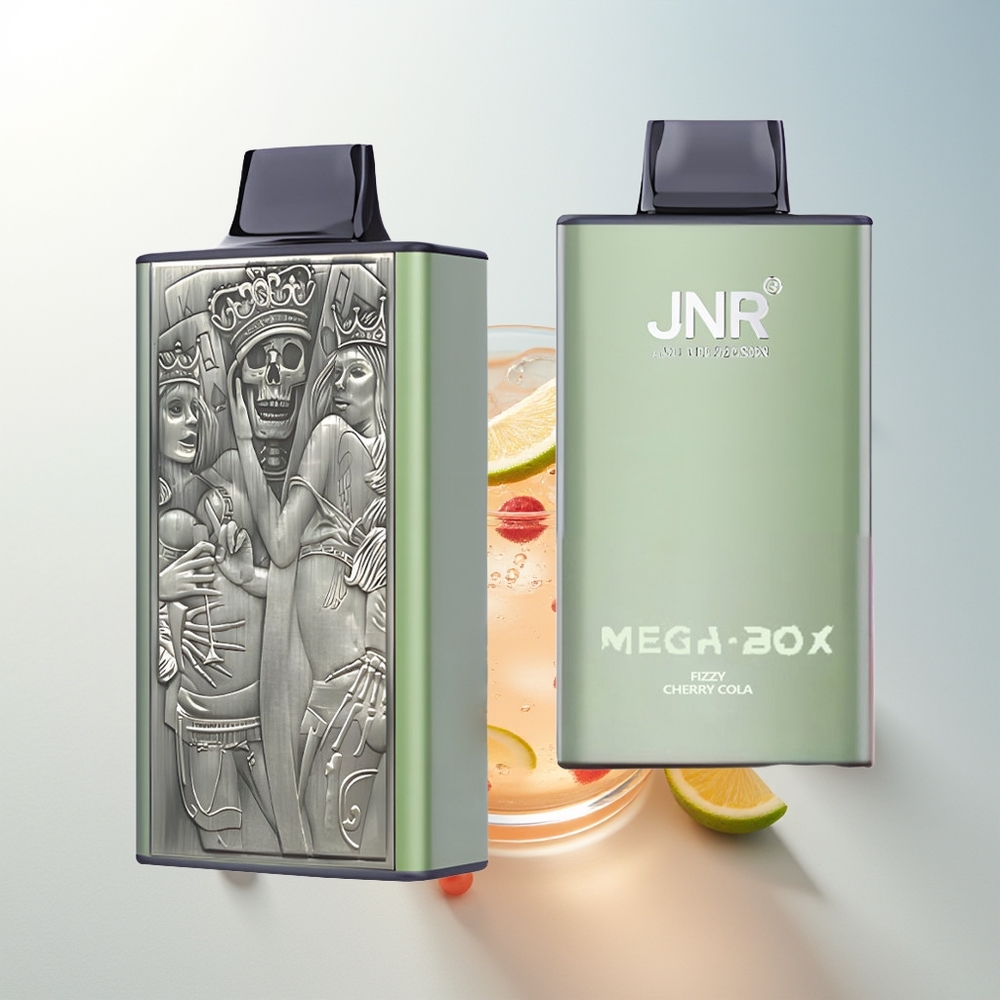 JNR Mega Box 25000 Pufova Jednokratna Vape Gazirana Trešnja Cola Dual Mesh Coil  Dual Core