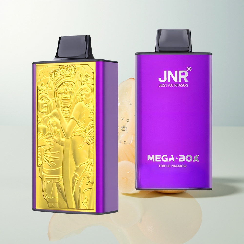 JNR Mega Box 25000 Pufova Jednokratna Vape Trostruki Mango 30ml Dual Mesh