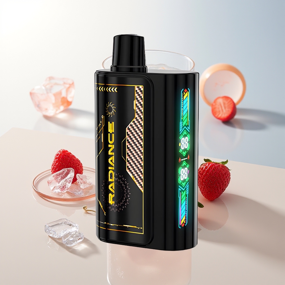 JNR Radiance 31000 Puffova Jednokratna Vape Jagoda Malina Trešnja Led 28ml Dual Mesh Coil