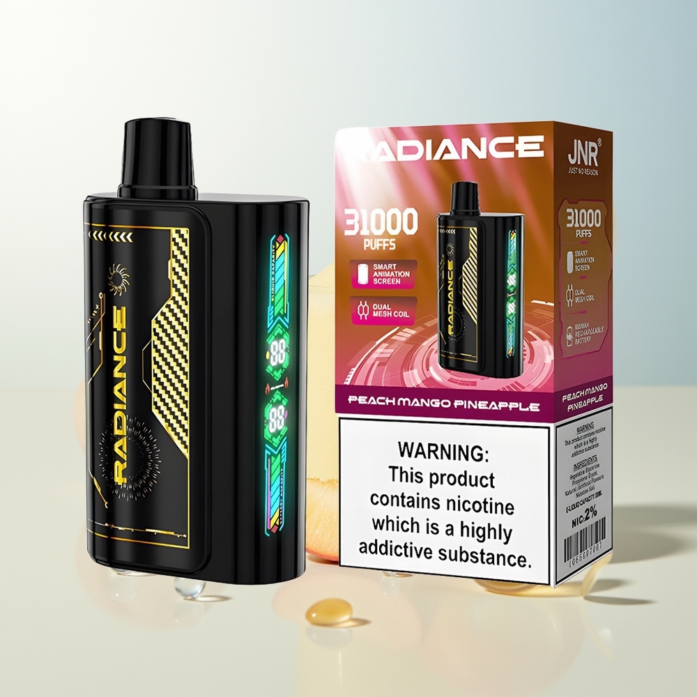 JNR Radiance 31000 Puffs Dual Mesh Brestvo Ananas Mango