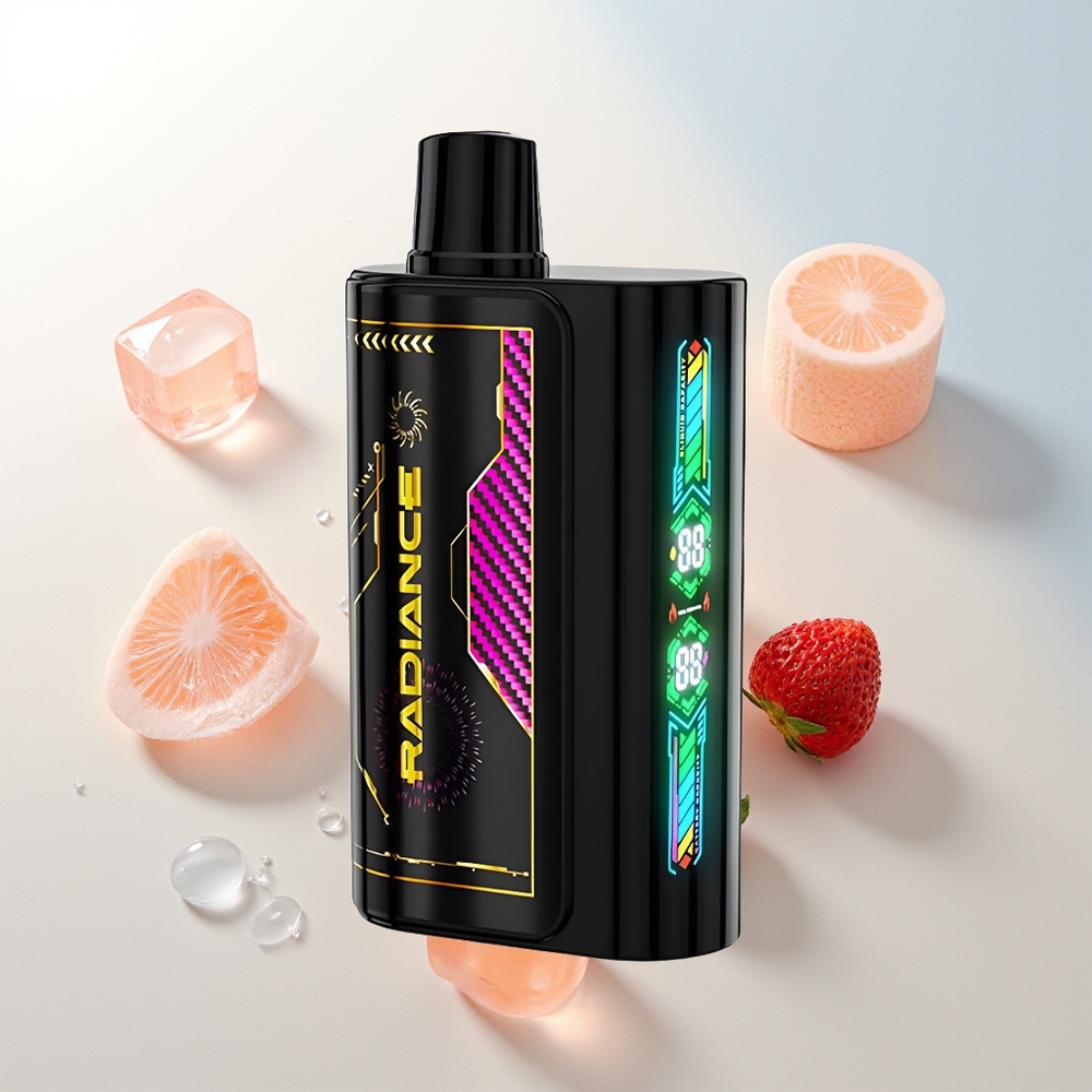 JNR Radiance 31000 Puffs Dual Mesh Jagoda Led Rechargeable