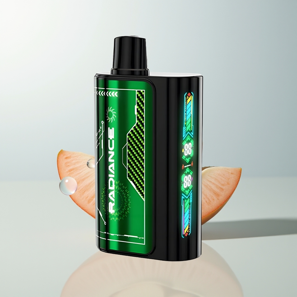 JNR Radiance 31000 Pufova Jednokratna Vape Dvostruka Jabuka 28ml Dual Mesh Coil