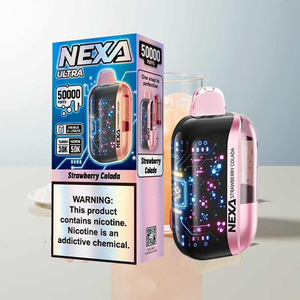 NEXA Ultra 50000 Puffova Jednokratna Vape Jagoda Kolada 20ml 800mAh