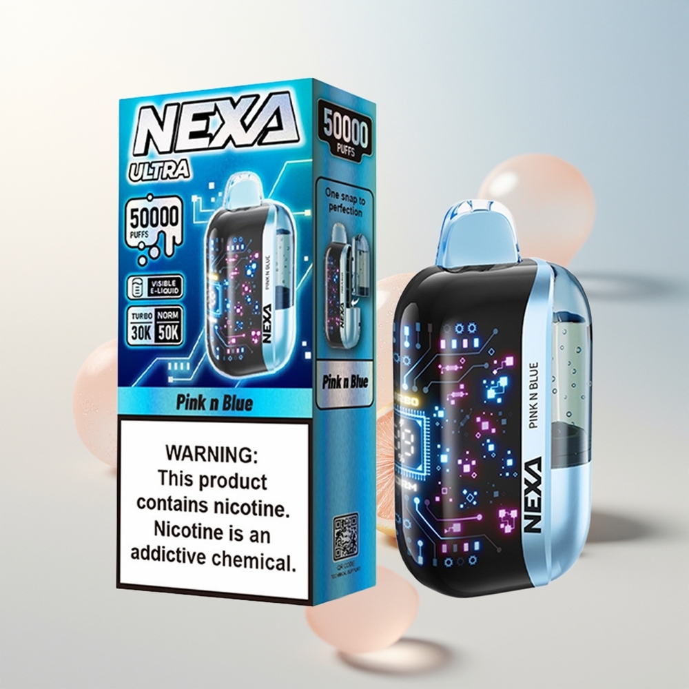 NEXA Ultra 50000 Puffova Roza i Plava 20ml 5 Nikotina