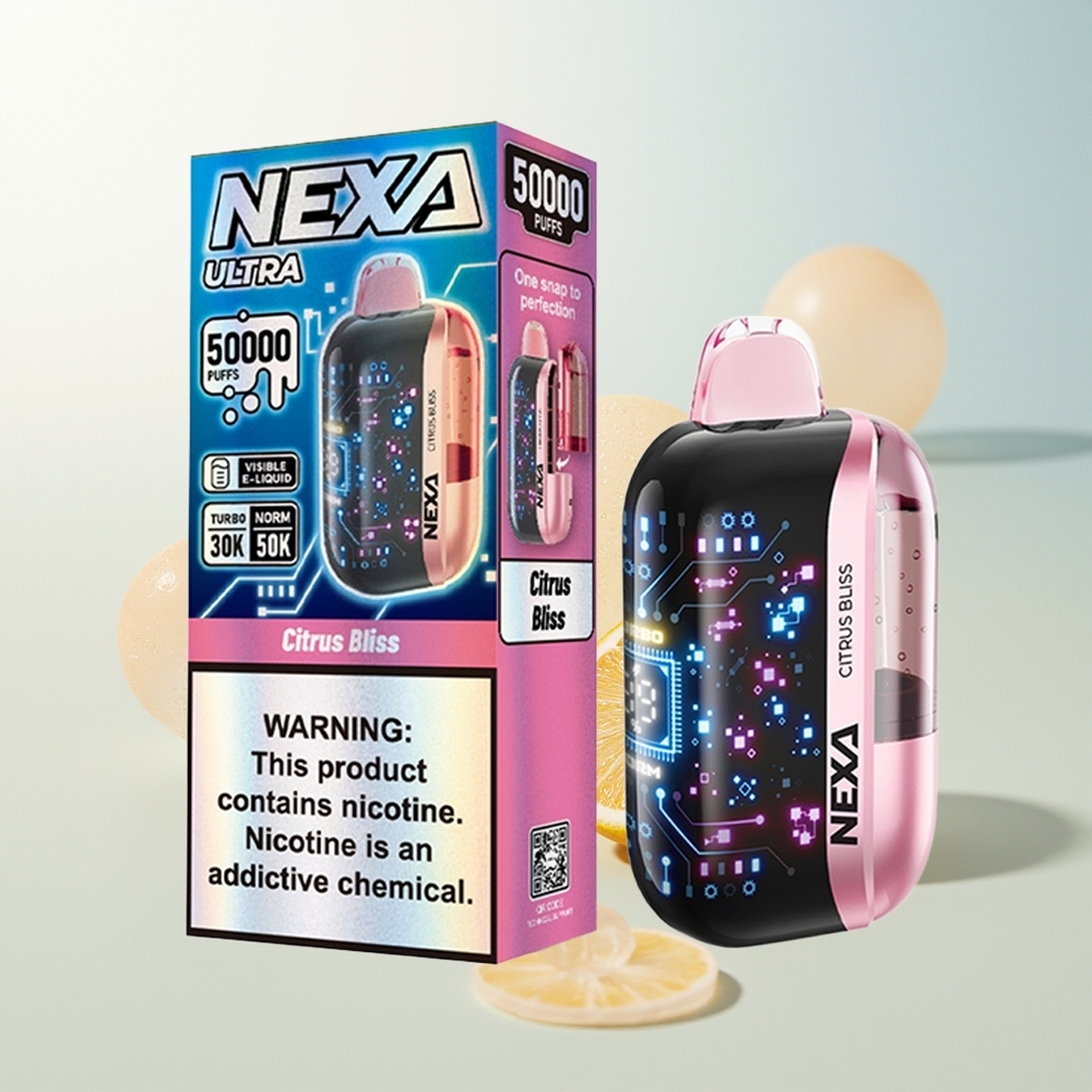 NEXA Ultra 50000 Pufova Jednokratna Vape Citrus Bliss 20ml 800mah