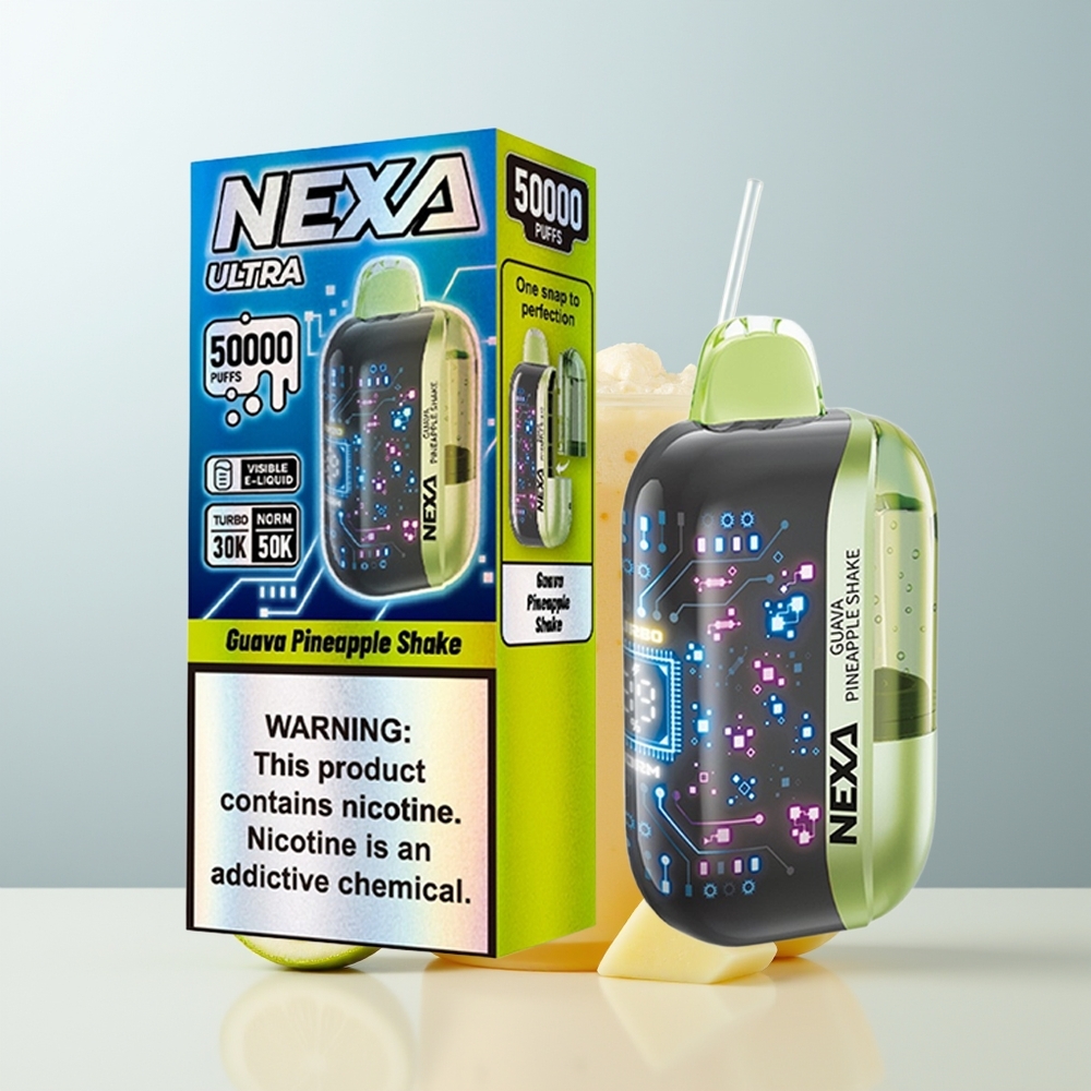 NEXA Ultra 50000 Pufova Jednokratna Vape Guava Ananas Shake 20ml 800mAh
