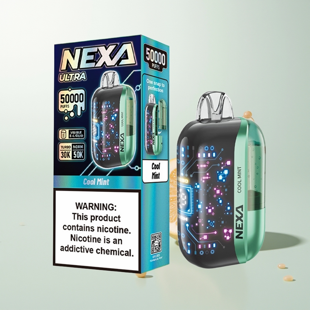 NEXA Ultra 50000 Pufova Jednokratna Vape Hladna Metvica 20ml 800mAh