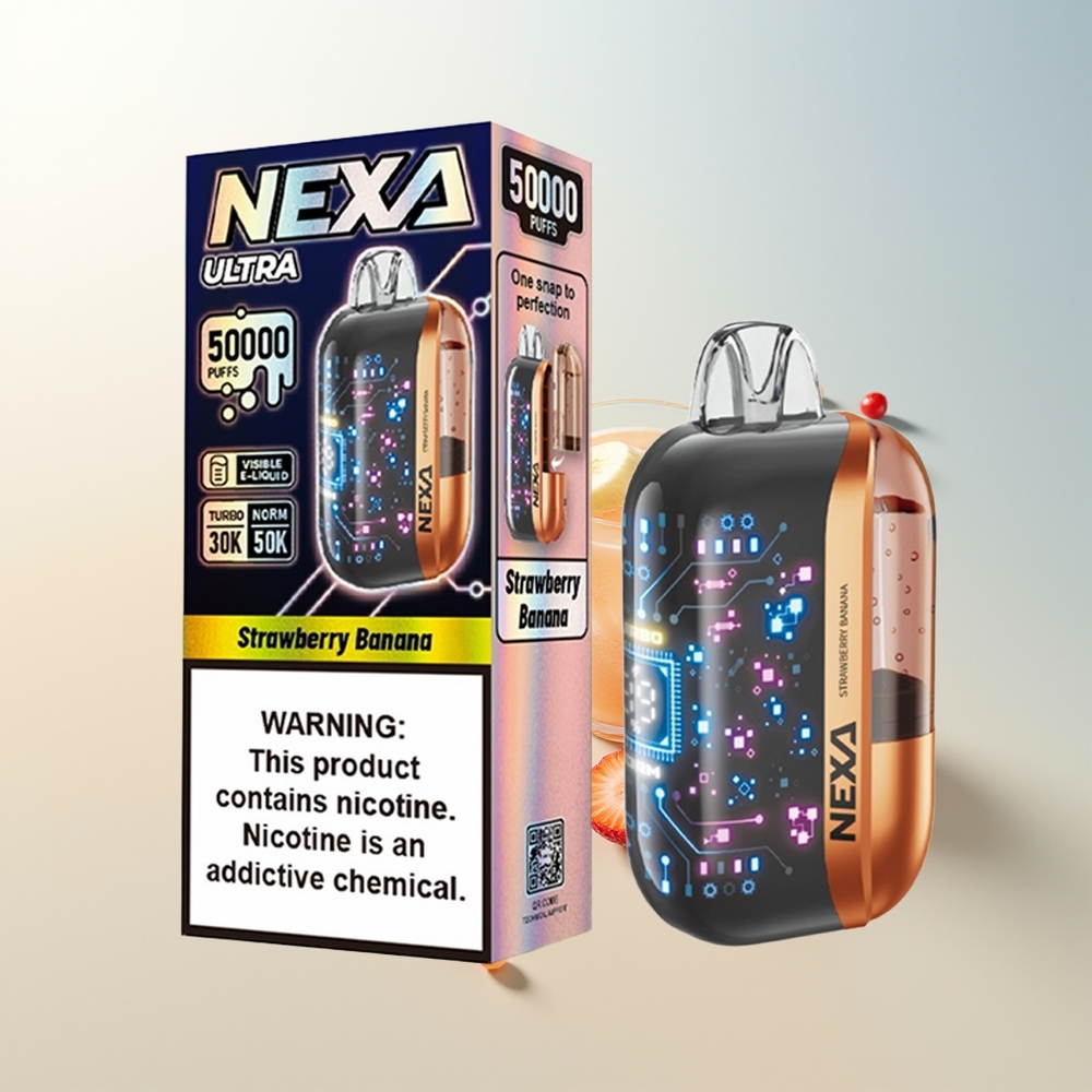 NEXA Ultra 50000 Pufova Jednokratna Vape Jagoda Banana 20ml 800mah