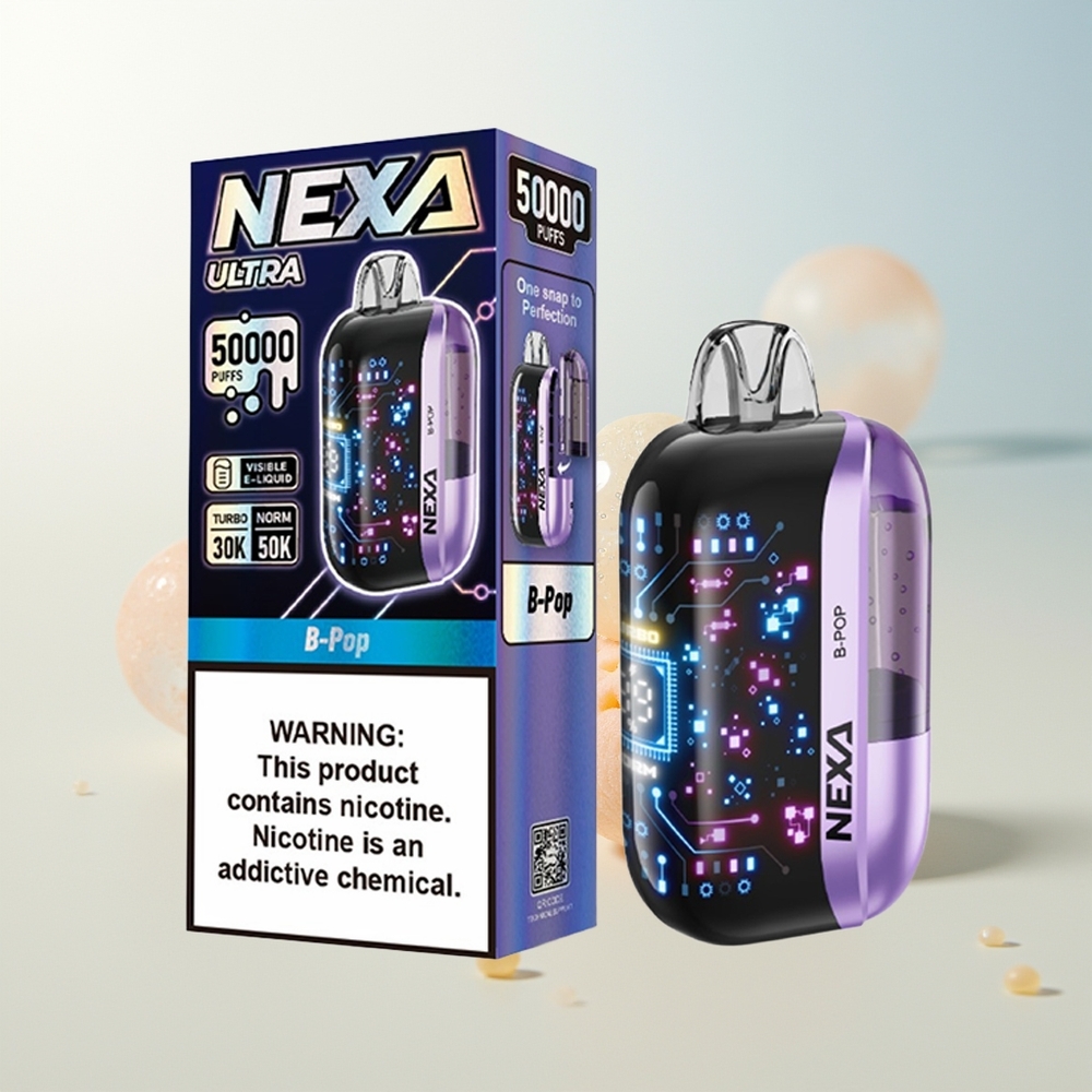 NEXA Ultra B-Pop 50000 Pufova 5 Nikotina Tip-C Punjenje