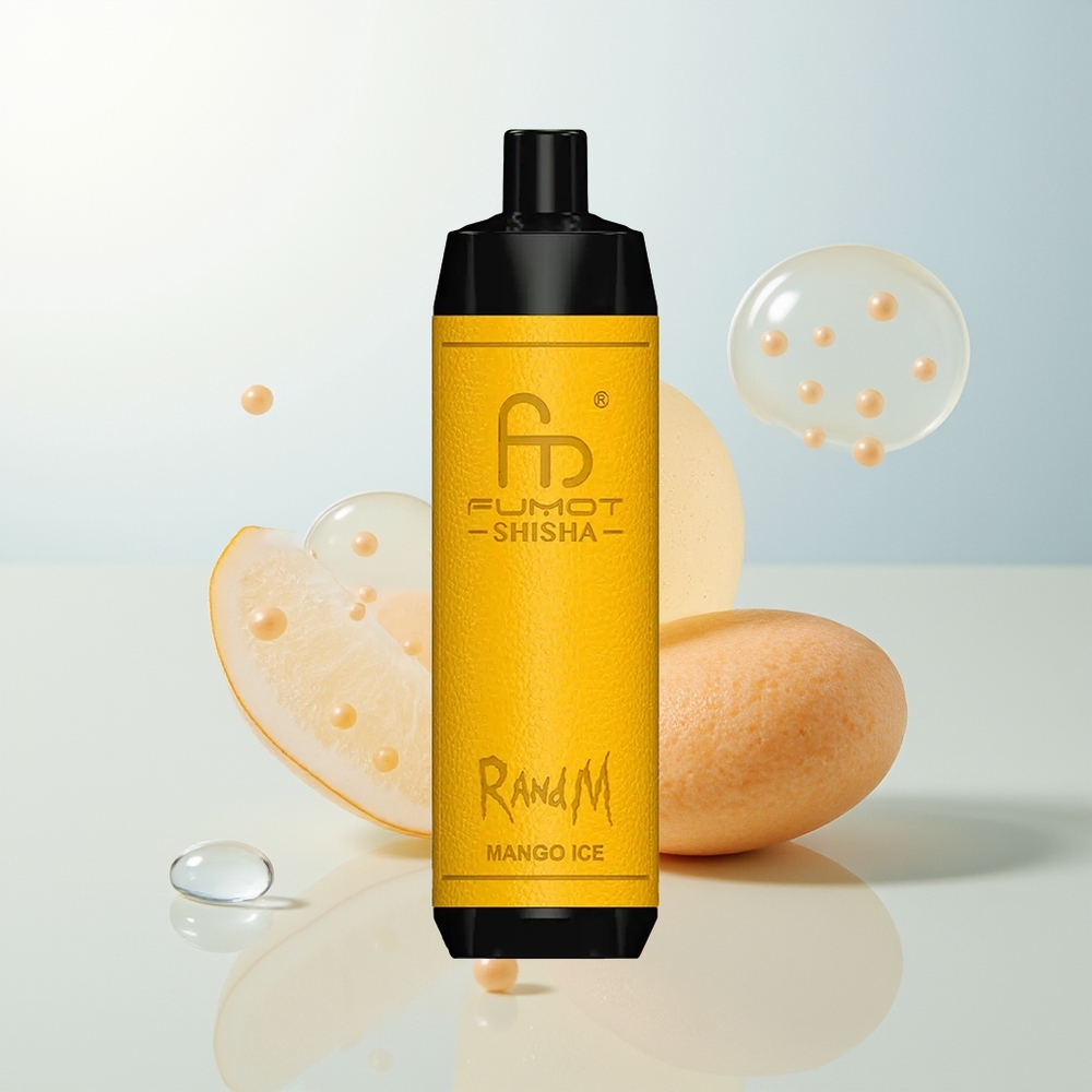 RandM Fumot Shisha 10000 Puffova Jednokratna Vape Mango Led 18ml