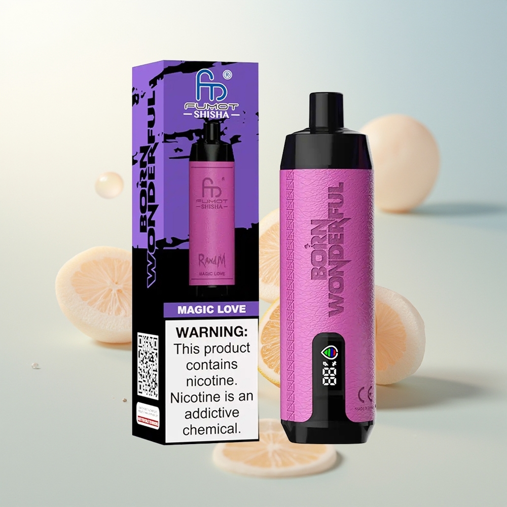 RandM Fumot Shisha 10000 Puffs Jednokratna Vape Magična Ljubav 18ml Type-C
