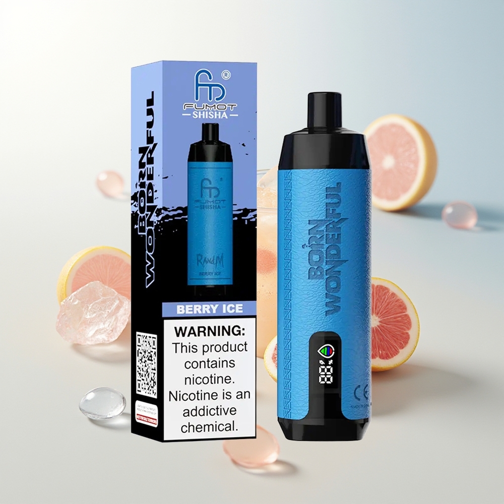RandM Fumot Shisha 10000 Pufova Jednokratna Vape Bobice Led