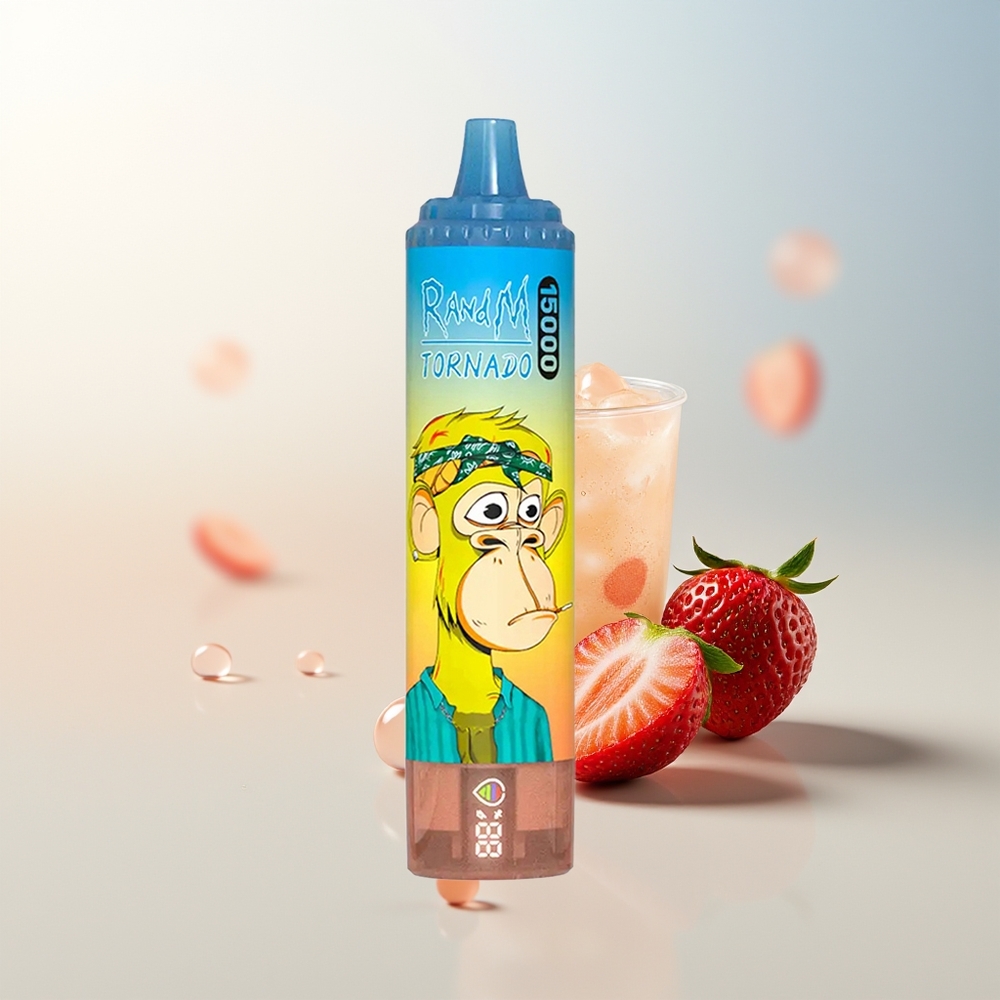 RandM Fumot Tornado 15000 Puffs 25ml Jagoda