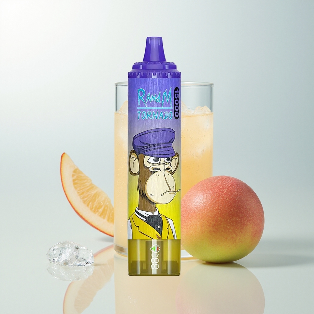 RandM Fumot Tornado 15000 Puffs 25ml Jednokratna Vape Mango Na Ledu