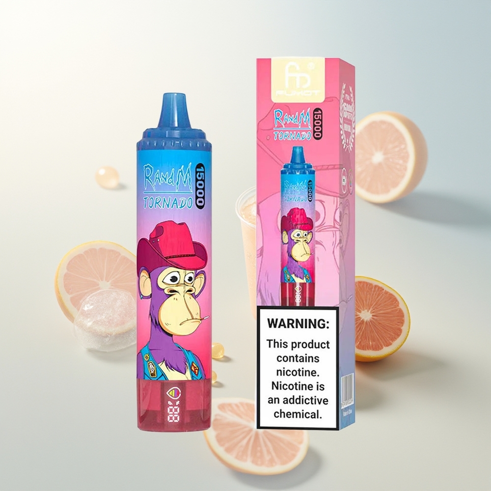 RandM Fumot Tornado 15000 Puffs 25ml Mješovita Bobica LCD