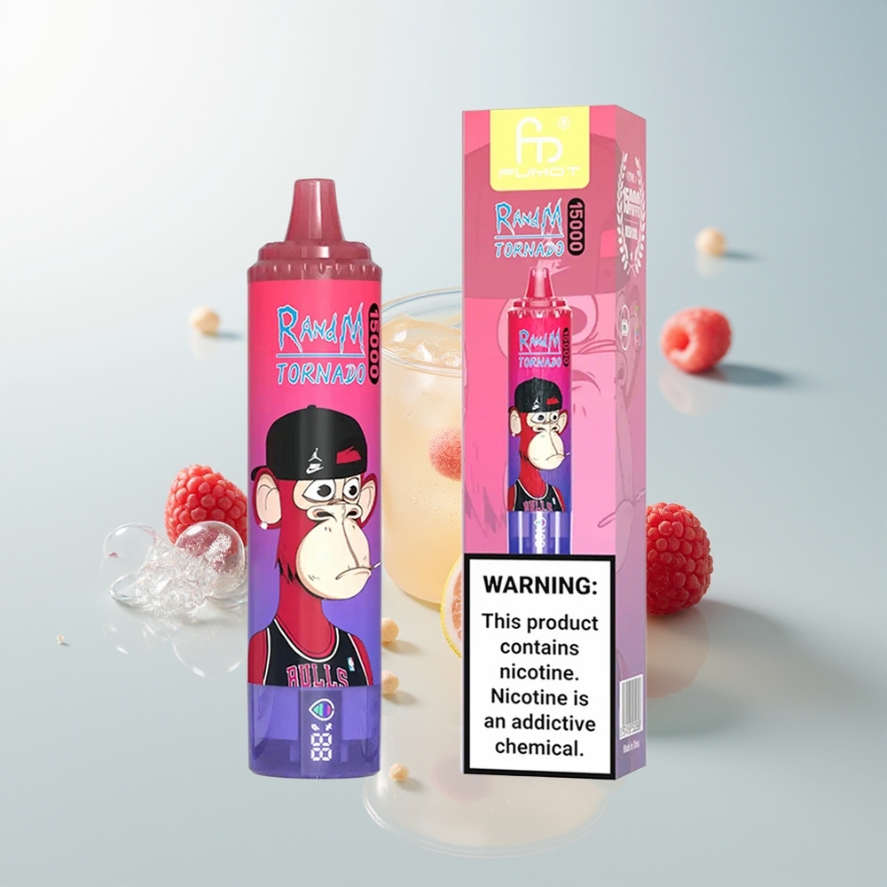 RandM Fumot Tornado 15000 Puffs Jednokratna Vape Plavo-šumsko malina 25ml 850mAh