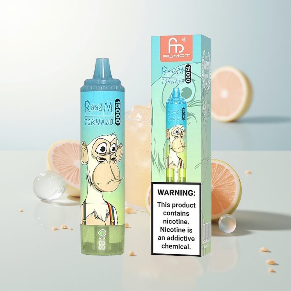 RandM Fumot Tornado 15000 Pusta Ledeni Bombon 25ml LCD
