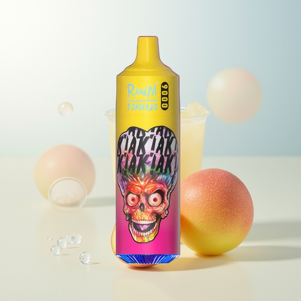 RandM Fumot Tornado 9000 Pufova Aromatična Kombinacija Breskva Ananas