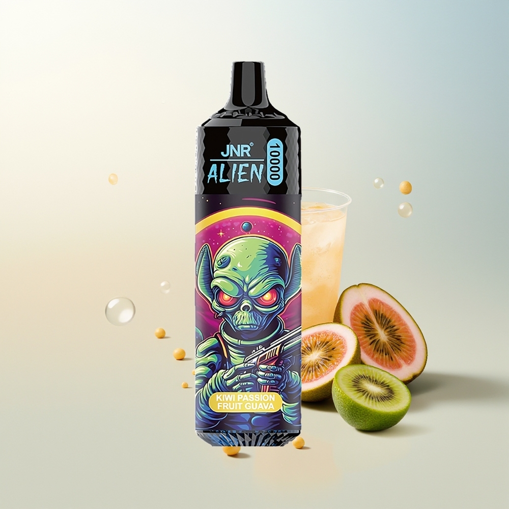 JNR Alien 10000 Pufova Kiwi Marakuja Guava 20ml LED