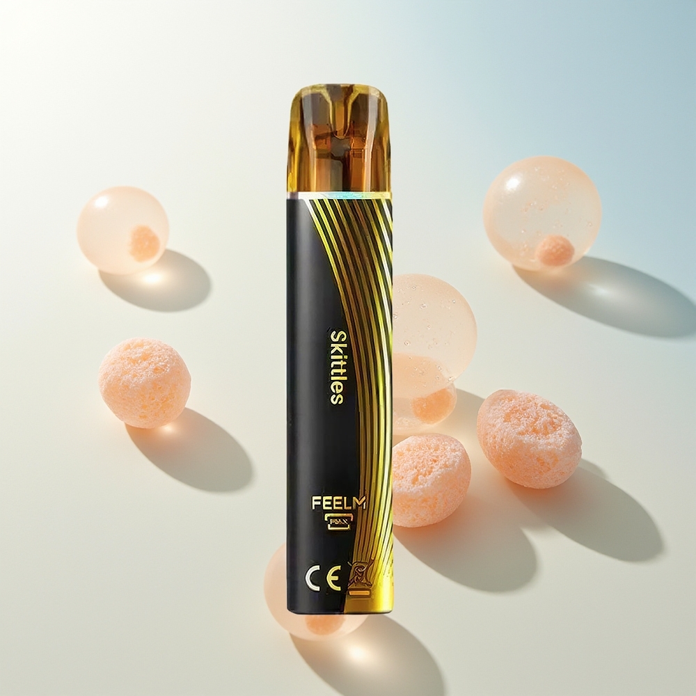 JNR Black&Golden 800+550mAh Jednokratna Vape Skittles