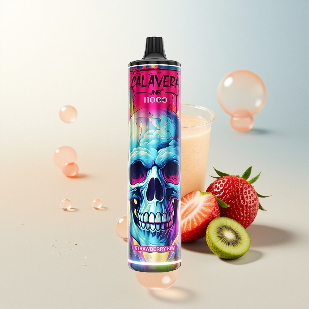 JNR Calavera 11000 Pufova Jednokratna Vape Jagoda-Kivi s 850 mAh Baterijom i 21ml Tekućine