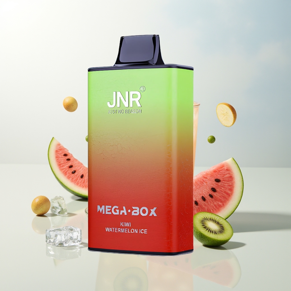 JNR Mega Box 25000 Puffs Jednokratna Vape Kivi Lubenica Led 30ml 850mAh
