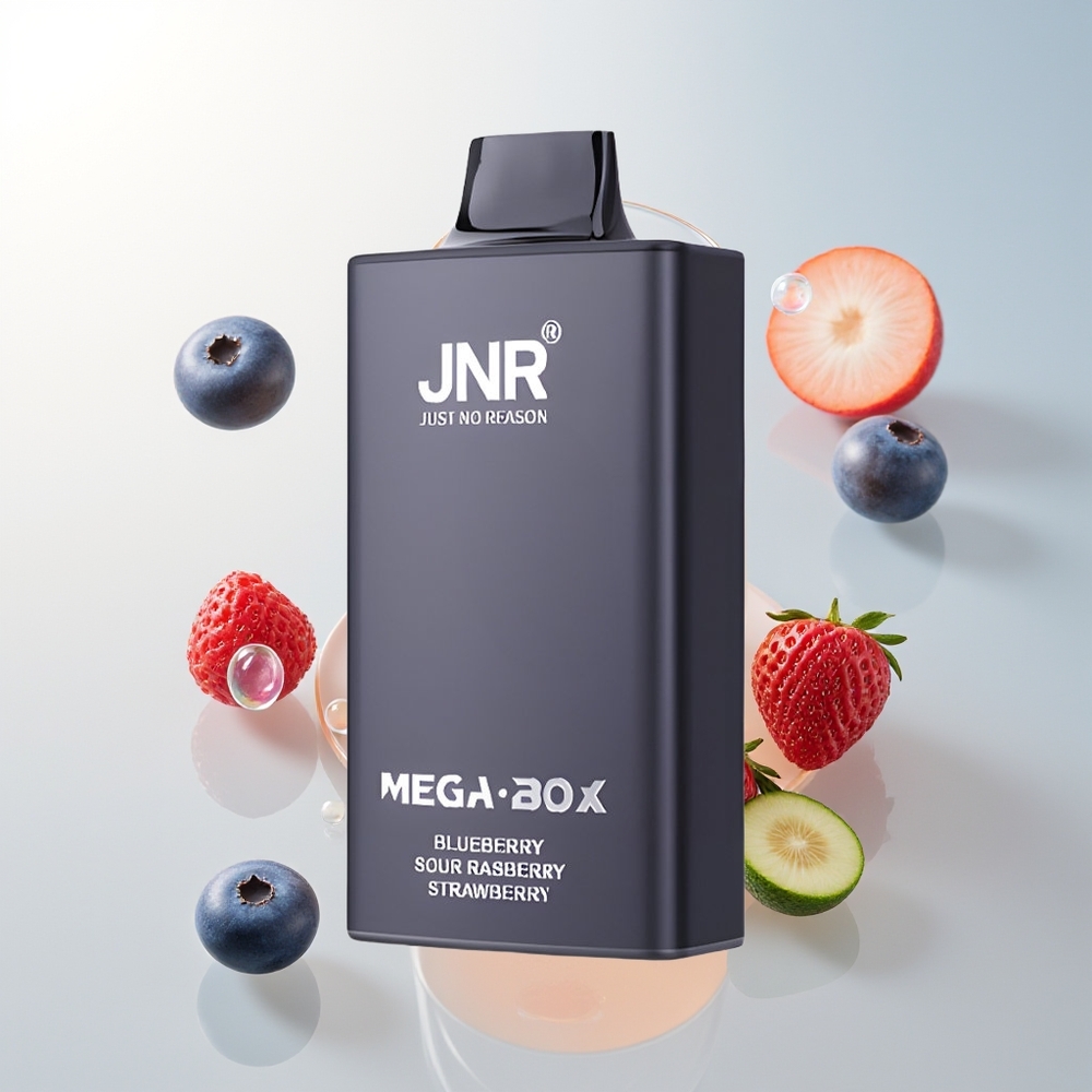 JNR Mega Box 25000 Pufova Jednokratna Vape Borovnica-Kisela Malina Jagoda 850mAh Dual Mesh