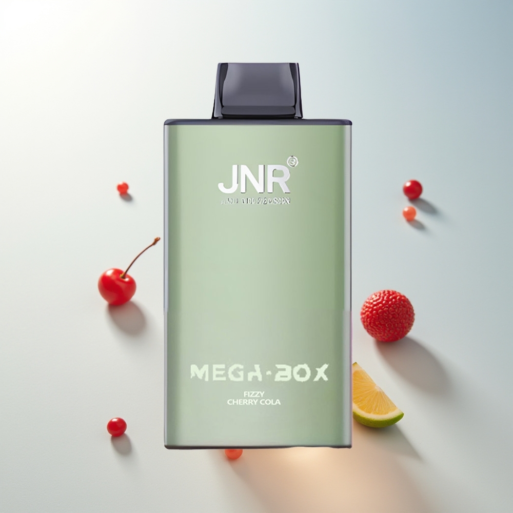 JNR Mega Box 25000 Pufova Jednokratna Vape Gazirana Trešnja Cola Dual Mesh Coil & Dual Core
