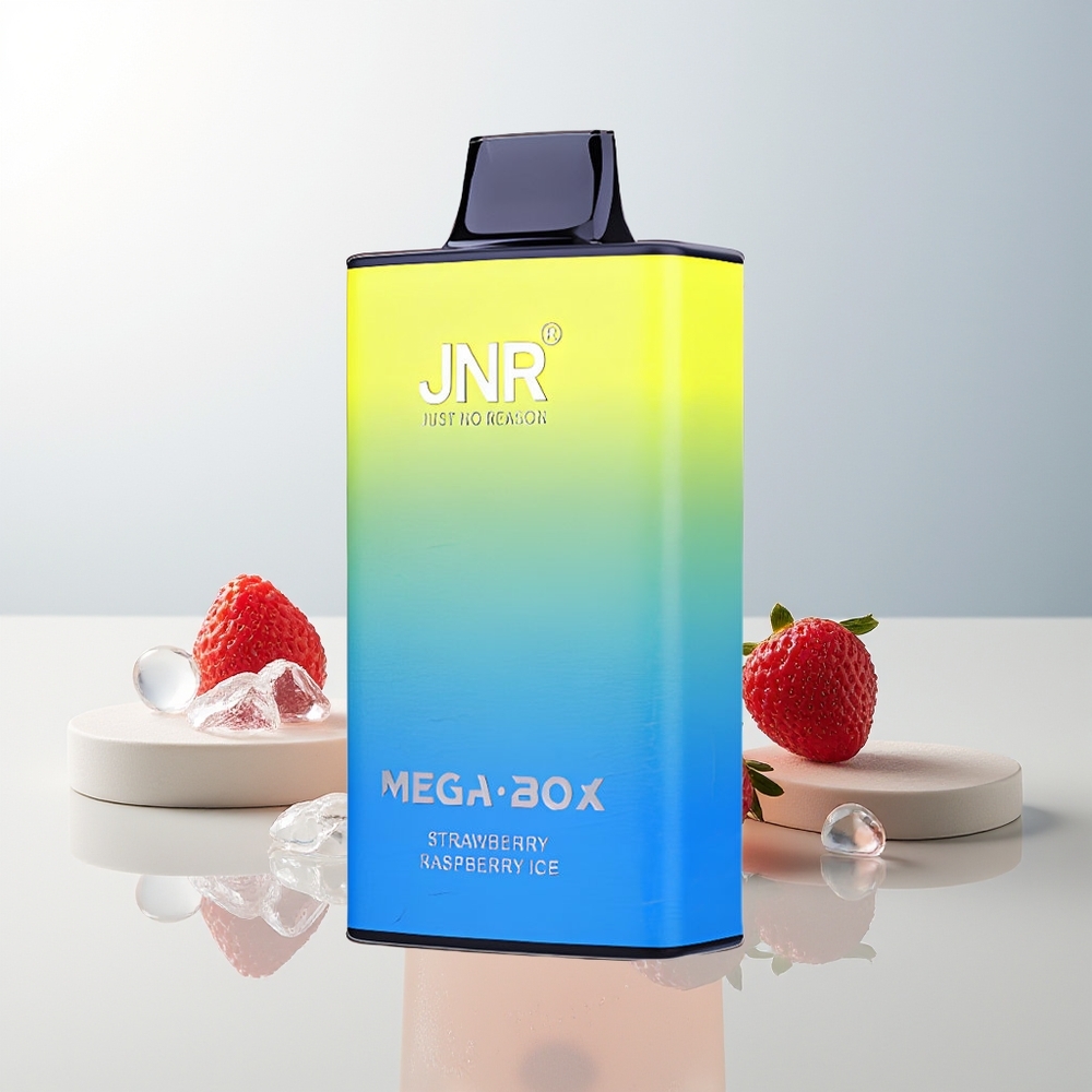 JNR Mega Box 25000 Pufova Jednokratna Vape Jagoda Malina Led 30ml Dual Mesh Coil