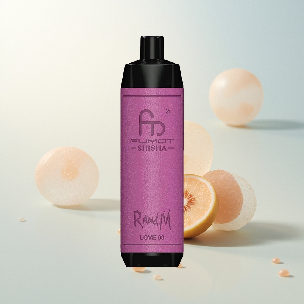 RandM Fumot Shisha 10000 Puffs Ljubav 66 18ml 0.5% Nikotina